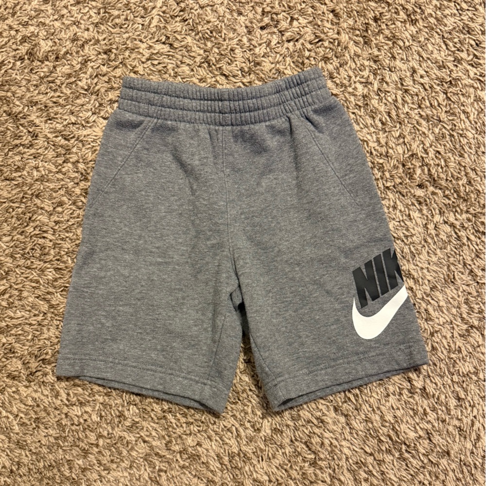 Nike Kids Dark Gray Sweat Shorts